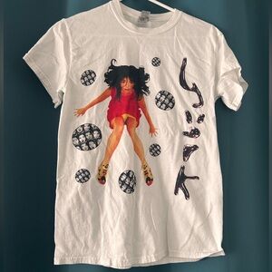 Bjork Graphic Tee. Unisex Small.
